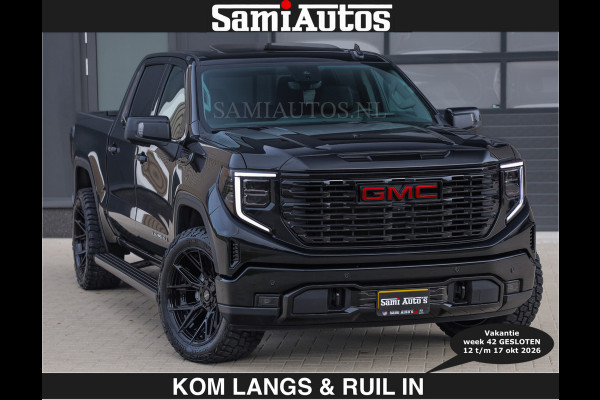 GMC Sierra BLACK OPS | DENALI 6.2 V8 426PK Full Option | €84950,- excl | De Meest Luxe Pick-Up in zijn Klasse | Comfortabele Dubbele Cabine met Royale 5 Zitplaatsen | BPM vrij | Nu Leverbaar uit Voorraad | Voorraad Nr 1924 | De specialist in Amerikaanse pick‑ups in Nederland en Europa.