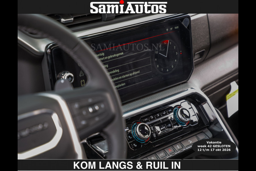GMC Sierra BLACK OPS | DENALI 6.2 V8 426PK Full Option | €84950,- excl | De Meest Luxe Pick-Up in zijn Klasse | Comfortabele Dubbele Cabine met Royale 5 Zitplaatsen | BPM vrij | Nu Leverbaar uit Voorraad | Voorraad Nr 1924 | De specialist in Amerikaanse pick‑ups in Nederland en Europa.