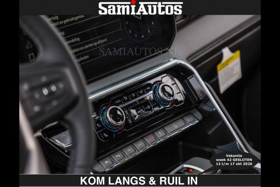 GMC Sierra BLACK OPS | DENALI 6.2 V8 426PK Full Option | €84950,- excl | De Meest Luxe Pick-Up in zijn Klasse | Comfortabele Dubbele Cabine met Royale 5 Zitplaatsen | BPM vrij | Nu Leverbaar uit Voorraad | Voorraad Nr 1924 | De specialist in Amerikaanse pick‑ups in Nederland en Europa.