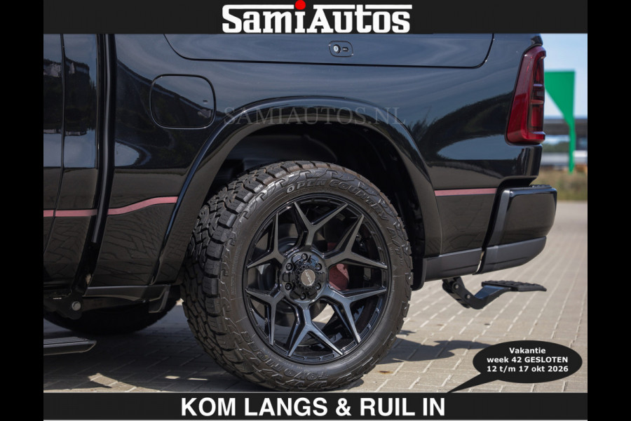 Dodge Ram Limited 540 PK | HUD | €84950,- excl | LUCHTVERING | MASSAGE | PASSAGIERSSCHERM | De Meest Luxe en Volle Pick-Up in zijn Klasse  Comfortabele Dubbele Cabine met Royale 5 Zitplaatsen | BPM vrij | Nu Leverbaar uit Voorraad | Voorraad Nr 2335 - 5153 | De specialist in Amerikaanse pick‑ups in Nederland en Europa.