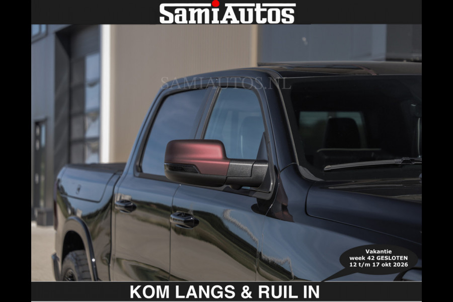 Dodge Ram Limited 540 PK | HUD | €84950,- excl | LUCHTVERING | MASSAGE | PASSAGIERSSCHERM | De Meest Luxe en Volle Pick-Up in zijn Klasse  Comfortabele Dubbele Cabine met Royale 5 Zitplaatsen | BPM vrij | Nu Leverbaar uit Voorraad | Voorraad Nr 2335 - 5153 | De specialist in Amerikaanse pick‑ups in Nederland en Europa.