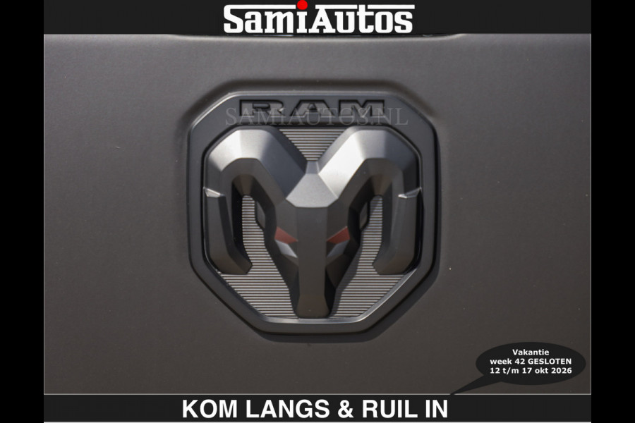 Dodge Ram Limited 540 PK | HUD | €84950,- excl | LUCHTVERING | MASSAGE | PASSAGIERSSCHERM | De Meest Luxe en Volle Pick-Up in zijn Klasse  Comfortabele Dubbele Cabine met Royale 5 Zitplaatsen | BPM vrij | Nu Leverbaar uit Voorraad | Voorraad Nr 2335 - 5153 | De specialist in Amerikaanse pick‑ups in Nederland en Europa.