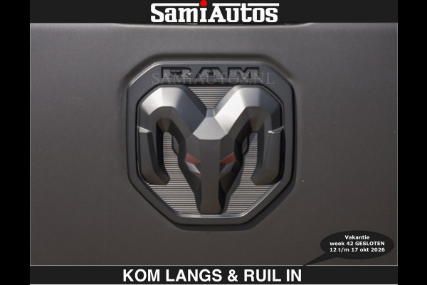 Dodge Ram Limited 540 PK | HUD | €84950,- excl | LUCHTVERING | MASSAGE | PASSAGIERSSCHERM | De Meest Luxe en Volle Pick-Up in zijn Klasse  Comfortabele Dubbele Cabine met Royale 5 Zitplaatsen | BPM vrij | Nu Leverbaar uit Voorraad | Voorraad Nr 2335 - 5153 | De specialist in Amerikaanse pick‑ups in Nederland en Europa.