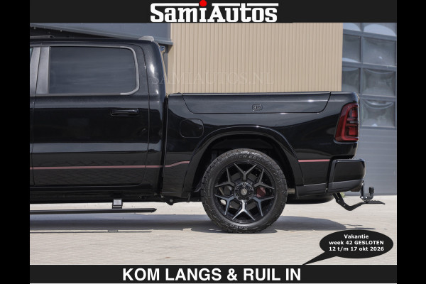 Dodge Ram Limited 540 PK | HUD | €84950,- excl | LUCHTVERING | MASSAGE | PASSAGIERSSCHERM | De Meest Luxe en Volle Pick-Up in zijn Klasse  Comfortabele Dubbele Cabine met Royale 5 Zitplaatsen | BPM vrij | Nu Leverbaar uit Voorraad | Voorraad Nr 2335 - 5153 | De specialist in Amerikaanse pick‑ups in Nederland en Europa.