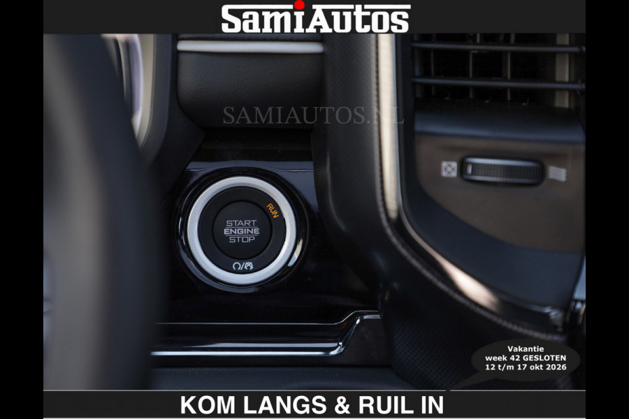 Dodge Ram Limited 540 PK | HUD | €84950,- excl | LUCHTVERING | MASSAGE | PASSAGIERSSCHERM | De Meest Luxe en Volle Pick-Up in zijn Klasse  Comfortabele Dubbele Cabine met Royale 5 Zitplaatsen | BPM vrij | Nu Leverbaar uit Voorraad | Voorraad Nr 2335 - 5153 | De specialist in Amerikaanse pick‑ups in Nederland en Europa.