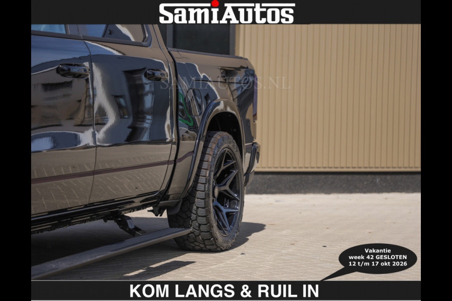 Dodge Ram Limited 540 PK | HUD | €84950,- excl | LUCHTVERING | MASSAGE | PASSAGIERSSCHERM | De Meest Luxe en Volle Pick-Up in zijn Klasse  Comfortabele Dubbele Cabine met Royale 5 Zitplaatsen | BPM vrij | Nu Leverbaar uit Voorraad | Voorraad Nr 2335 - 5153 | De specialist in Amerikaanse pick‑ups in Nederland en Europa.