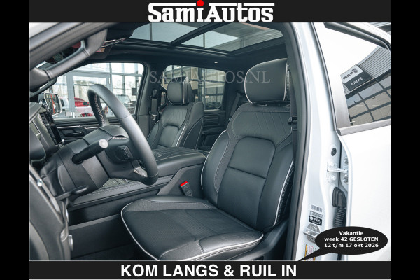 Dodge Ram Limited 540 PK €84950,- excl | De Meest Luxe en Volle Pick-Up in zijn Klasse | Massage + Full Option | Comfortabele Dubbele Cabine met Royale 5 Zitplaatsen | BPM vrij | Nu Leverbaar uit Voorraad | Voorraad Nr 2351 - 7478 | De specialist in Amerikaanse pick‑ups in Nederland en Europa.