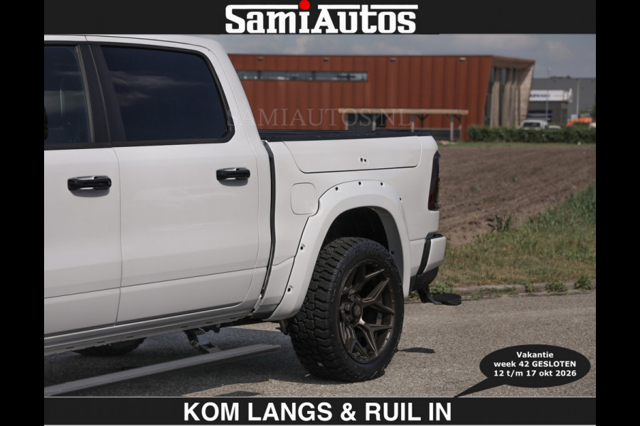 Dodge Ram Limited 540 PK €84950,- excl | De Meest Luxe en Volle Pick-Up in zijn Klasse | Massage + Full Option | Comfortabele Dubbele Cabine met Royale 5 Zitplaatsen | BPM vrij | Nu Leverbaar uit Voorraad | Voorraad Nr 2351 - 7478 | De specialist in Amerikaanse pick‑ups in Nederland en Europa.