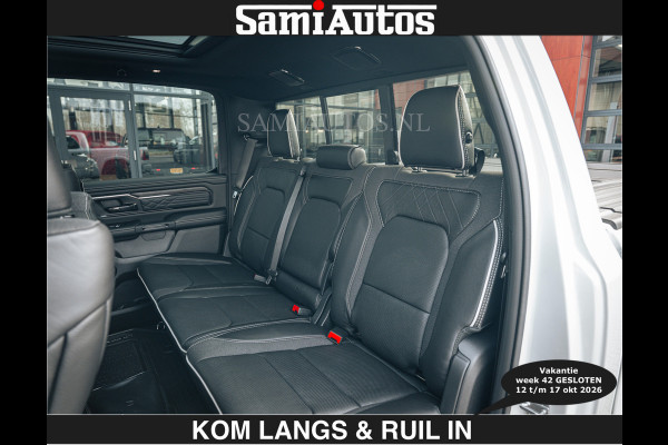 Dodge Ram Limited 540 PK €84950,- excl | De Meest Luxe en Volle Pick-Up in zijn Klasse | Massage + Full Option | Comfortabele Dubbele Cabine met Royale 5 Zitplaatsen | BPM vrij | Nu Leverbaar uit Voorraad | Voorraad Nr 2351 - 7478 | De specialist in Amerikaanse pick‑ups in Nederland en Europa.