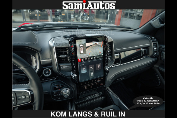 Dodge Ram Limited 540 PK €84950,- excl | De Meest Luxe en Volle Pick-Up in zijn Klasse | Massage + Full Option | Comfortabele Dubbele Cabine met Royale 5 Zitplaatsen | BPM vrij | Nu Leverbaar uit Voorraad | Voorraad Nr 2351 - 7478 | De specialist in Amerikaanse pick‑ups in Nederland en Europa.