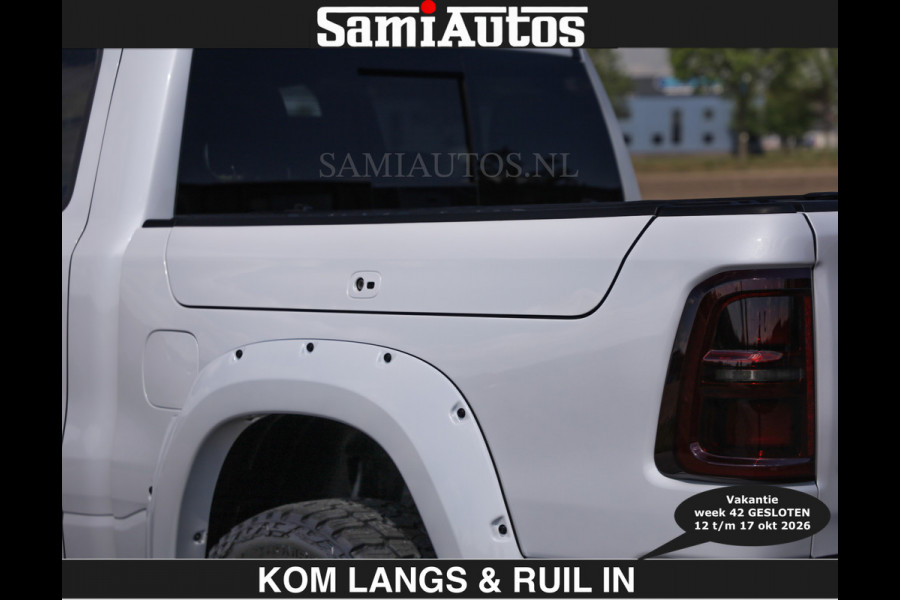 Dodge Ram Limited 540 PK €84950,- excl | De Meest Luxe en Volle Pick-Up in zijn Klasse | Massage + Full Option | Comfortabele Dubbele Cabine met Royale 5 Zitplaatsen | BPM vrij | Nu Leverbaar uit Voorraad | Voorraad Nr 2351 - 7478 | De specialist in Amerikaanse pick‑ups in Nederland en Europa.