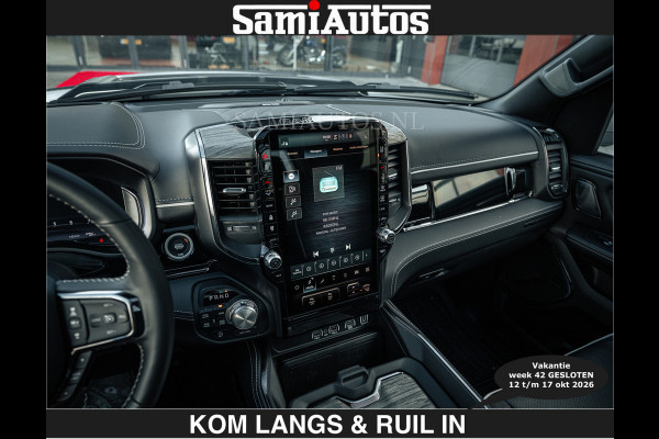Dodge Ram Limited 540 PK €84950,- excl | De Meest Luxe en Volle Pick-Up in zijn Klasse | Massage + Full Option | Comfortabele Dubbele Cabine met Royale 5 Zitplaatsen | BPM vrij | Nu Leverbaar uit Voorraad | Voorraad Nr 2351 - 7478 | De specialist in Amerikaanse pick‑ups in Nederland en Europa.