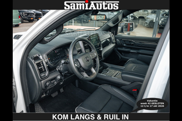 Dodge Ram Limited 540 PK €84950,- excl | De Meest Luxe en Volle Pick-Up in zijn Klasse | Massage + Full Option | Comfortabele Dubbele Cabine met Royale 5 Zitplaatsen | BPM vrij | Nu Leverbaar uit Voorraad | Voorraad Nr 2351 - 7478 | De specialist in Amerikaanse pick‑ups in Nederland en Europa.