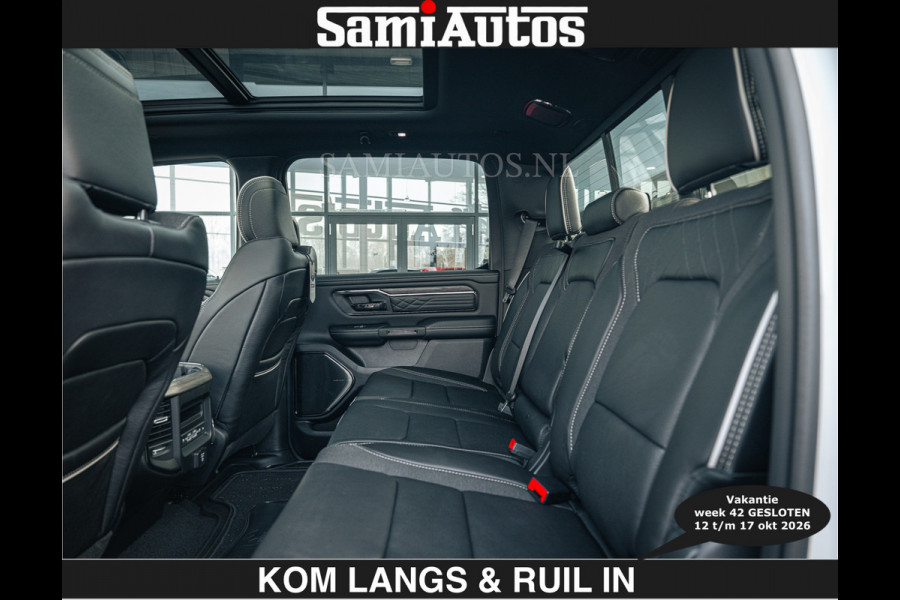 Dodge Ram Limited 540 PK €84950,- excl | De Meest Luxe en Volle Pick-Up in zijn Klasse | Massage + Full Option | Comfortabele Dubbele Cabine met Royale 5 Zitplaatsen | BPM vrij | Nu Leverbaar uit Voorraad | Voorraad Nr 2351 - 7478 | De specialist in Amerikaanse pick‑ups in Nederland en Europa.