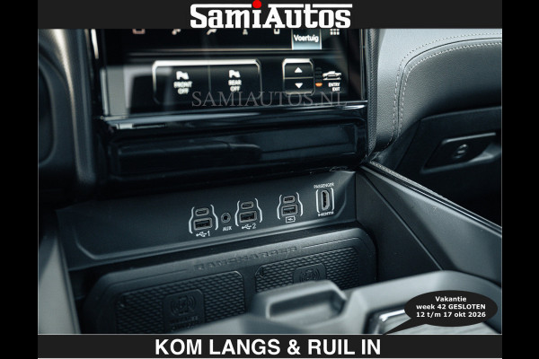 Dodge Ram Limited 540 PK €84950,- excl | De Meest Luxe en Volle Pick-Up in zijn Klasse | Massage + Full Option | Comfortabele Dubbele Cabine met Royale 5 Zitplaatsen | BPM vrij | Nu Leverbaar uit Voorraad | Voorraad Nr 2351 - 7478 | De specialist in Amerikaanse pick‑ups in Nederland en Europa.