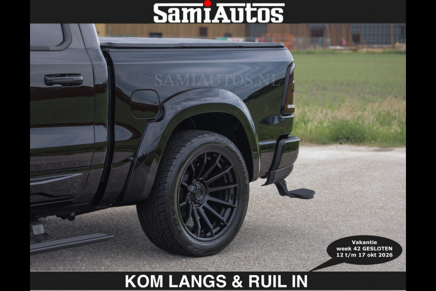 Dodge Ram BOM VOL | Night Premium | €79950,- excl | Full Option | De Meest Luxe Pick-Up in zijn Klasse | Comfortabele Dubbele Cabine met Royale 5 Zitplaatsen | BPM vrij | Nu Leverbaar uit Voorraad | Voorraad Nr 2287 - 3384 | De specialist in Amerikaanse pick‑ups in Nederland en Europa.