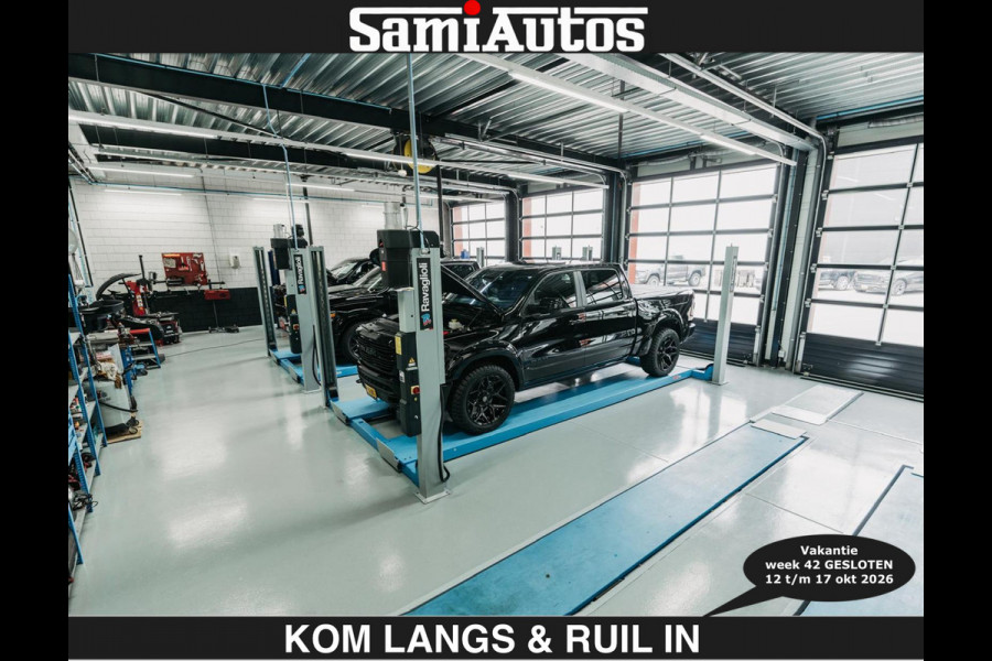 Dodge Ram BOM VOL | Night Premium | €79950,- excl | Full Option | De Meest Luxe Pick-Up in zijn Klasse | Comfortabele Dubbele Cabine met Royale 5 Zitplaatsen | BPM vrij | Nu Leverbaar uit Voorraad | Voorraad Nr 2287 - 3384 | De specialist in Amerikaanse pick‑ups in Nederland en Europa.