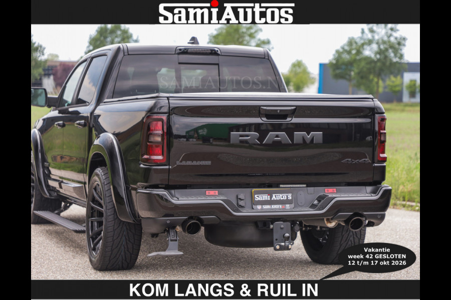 Dodge Ram BOM VOL | Night Premium | €79950,- excl | Full Option | De Meest Luxe Pick-Up in zijn Klasse | Comfortabele Dubbele Cabine met Royale 5 Zitplaatsen | BPM vrij | Nu Leverbaar uit Voorraad | Voorraad Nr 2287 - 3384 | De specialist in Amerikaanse pick‑ups in Nederland en Europa.