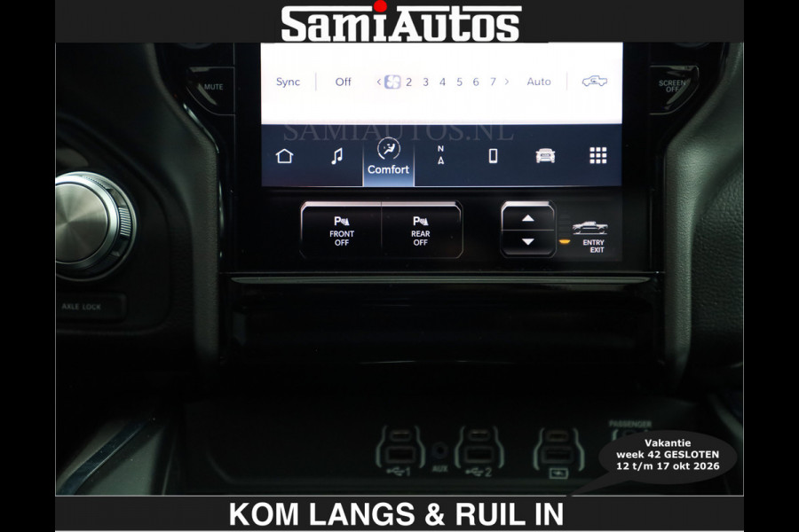 Dodge Ram BOM VOL | Night Premium | €79950,- excl | Full Option | De Meest Luxe Pick-Up in zijn Klasse | Comfortabele Dubbele Cabine met Royale 5 Zitplaatsen | BPM vrij | Nu Leverbaar uit Voorraad | Voorraad Nr 2287 - 3384 | De specialist in Amerikaanse pick‑ups in Nederland en Europa.