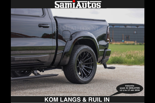 Dodge Ram BOM VOL | Night Premium | €79950,- excl | Full Option | De Meest Luxe Pick-Up in zijn Klasse | Comfortabele Dubbele Cabine met Royale 5 Zitplaatsen | BPM vrij | Nu Leverbaar uit Voorraad | Voorraad Nr 2287 - 3384 | De specialist in Amerikaanse pick‑ups in Nederland en Europa.