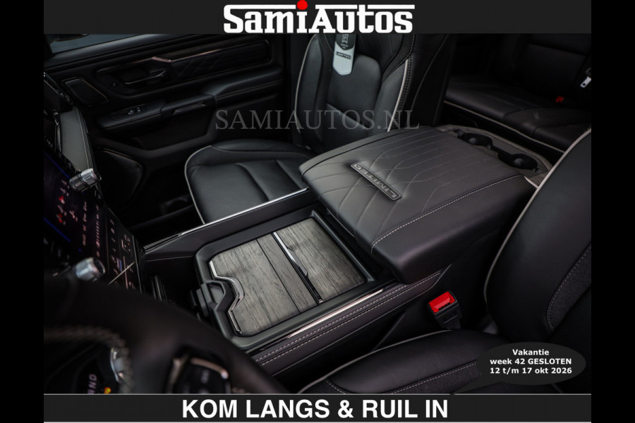 Dodge Ram LIMITED SPORT H.O 540 PK | €84950,- excl | Massage + Full Option | De Meest Luxe en Volle Pick-Up in zijn Klasse | Comfortabele Dubbele Cabine met Royale 5 Zitplaatsen | BPM vrij | Nu Leverbaar uit Voorraad | Voorraad Nr 2355 - 5149 | De specialist in Amerikaanse pick‑ups in Nederland en Europa.
