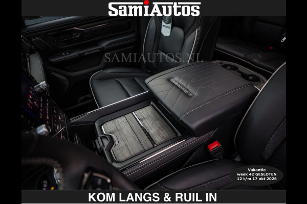 Dodge Ram LIMITED SPORT H.O 540 PK | €84950,- excl | Massage + Full Option | De Meest Luxe en Volle Pick-Up in zijn Klasse | Comfortabele Dubbele Cabine met Royale 5 Zitplaatsen | BPM vrij | Nu Leverbaar uit Voorraad | Voorraad Nr 2355 - 5149 | De specialist in Amerikaanse pick‑ups in Nederland en Europa.