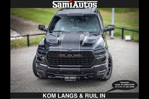 Dodge Ram LIMITED SPORT H.O 540 PK | €84950,- excl | Massage + Full Option | De Meest Luxe en Volle Pick-Up in zijn Klasse | Comfortabele Dubbele Cabine met Royale 5 Zitplaatsen | BPM vrij | Nu Leverbaar uit Voorraad | Voorraad Nr 2355 - 5149 | De specialist in Amerikaanse pick‑ups in Nederland en Europa.