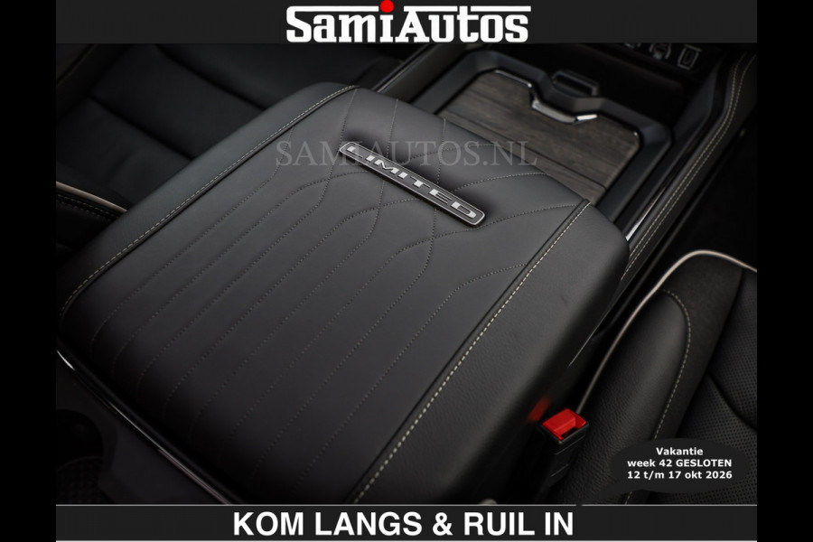 Dodge Ram LIMITED SPORT H.O 540 PK | €84950,- excl | Massage + Full Option | De Meest Luxe en Volle Pick-Up in zijn Klasse | Comfortabele Dubbele Cabine met Royale 5 Zitplaatsen | BPM vrij | Nu Leverbaar uit Voorraad | Voorraad Nr 2355 - 5149 | De specialist in Amerikaanse pick‑ups in Nederland en Europa.