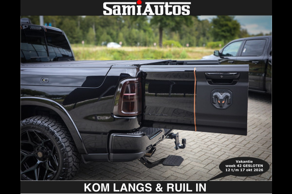 Dodge Ram LIMITED SPORT H.O 540 PK | €84950,- excl | Massage + Full Option | De Meest Luxe en Volle Pick-Up in zijn Klasse | Comfortabele Dubbele Cabine met Royale 5 Zitplaatsen | BPM vrij | Nu Leverbaar uit Voorraad | Voorraad Nr 2355 - 5149 | De specialist in Amerikaanse pick‑ups in Nederland en Europa.