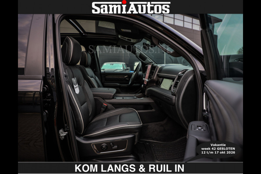 Dodge Ram LIMITED SPORT H.O 540 PK | €84950,- excl | Massage + Full Option | De Meest Luxe en Volle Pick-Up in zijn Klasse | Comfortabele Dubbele Cabine met Royale 5 Zitplaatsen | BPM vrij | Nu Leverbaar uit Voorraad | Voorraad Nr 2355 - 5149 | De specialist in Amerikaanse pick‑ups in Nederland en Europa.