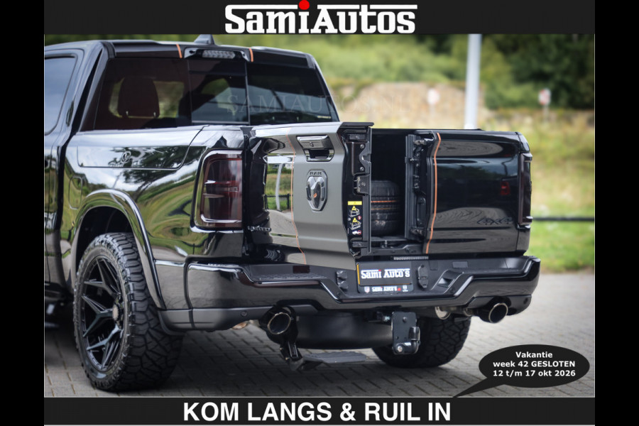 Dodge Ram LIMITED SPORT H.O 540 PK | €84950,- excl | Massage + Full Option | De Meest Luxe en Volle Pick-Up in zijn Klasse | Comfortabele Dubbele Cabine met Royale 5 Zitplaatsen | BPM vrij | Nu Leverbaar uit Voorraad | Voorraad Nr 2355 - 5149 | De specialist in Amerikaanse pick‑ups in Nederland en Europa.