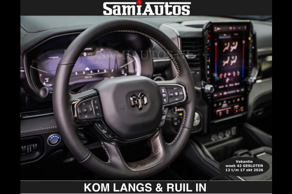 Dodge Ram LIMITED SPORT H.O 540 PK | €84950,- excl | Massage + Full Option | De Meest Luxe en Volle Pick-Up in zijn Klasse | Comfortabele Dubbele Cabine met Royale 5 Zitplaatsen | BPM vrij | Nu Leverbaar uit Voorraad | Voorraad Nr 2355 - 5149 | De specialist in Amerikaanse pick‑ups in Nederland en Europa.