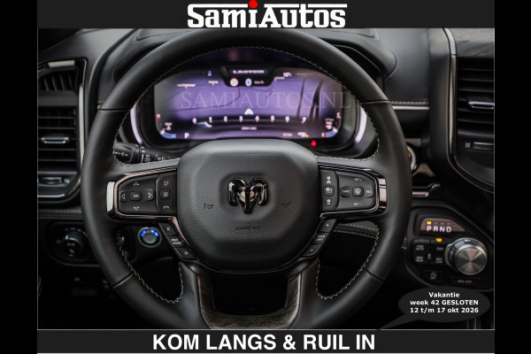 Dodge Ram LIMITED SPORT H.O 540 PK | €84950,- excl | Massage + Full Option | De Meest Luxe en Volle Pick-Up in zijn Klasse | Comfortabele Dubbele Cabine met Royale 5 Zitplaatsen | BPM vrij | Nu Leverbaar uit Voorraad | Voorraad Nr 2355 - 5149 | De specialist in Amerikaanse pick‑ups in Nederland en Europa.