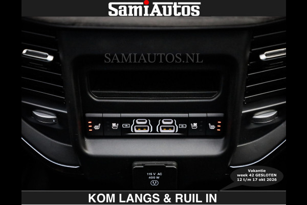 Dodge Ram LIMITED SPORT H.O 540 PK | €84950,- excl | Massage + Full Option | De Meest Luxe en Volle Pick-Up in zijn Klasse | Comfortabele Dubbele Cabine met Royale 5 Zitplaatsen | BPM vrij | Nu Leverbaar uit Voorraad | Voorraad Nr 2355 - 5149 | De specialist in Amerikaanse pick‑ups in Nederland en Europa.