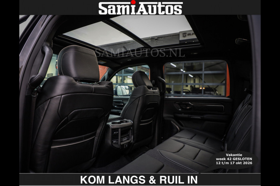 Dodge Ram LIMITED SPORT H.O 540 PK | €84950,- excl | Massage + Full Option | De Meest Luxe en Volle Pick-Up in zijn Klasse | Comfortabele Dubbele Cabine met Royale 5 Zitplaatsen | BPM vrij | Nu Leverbaar uit Voorraad | Voorraad Nr 2355 - 5149 | De specialist in Amerikaanse pick‑ups in Nederland en Europa.