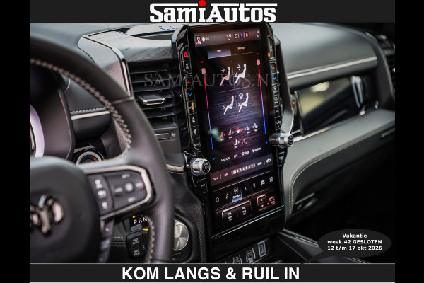 Dodge Ram LIMITED SPORT H.O 540 PK | €84950,- excl | Massage + Full Option | De Meest Luxe en Volle Pick-Up in zijn Klasse | Comfortabele Dubbele Cabine met Royale 5 Zitplaatsen | BPM vrij | Nu Leverbaar uit Voorraad | Voorraad Nr 2355 - 5149 | De specialist in Amerikaanse pick‑ups in Nederland en Europa.
