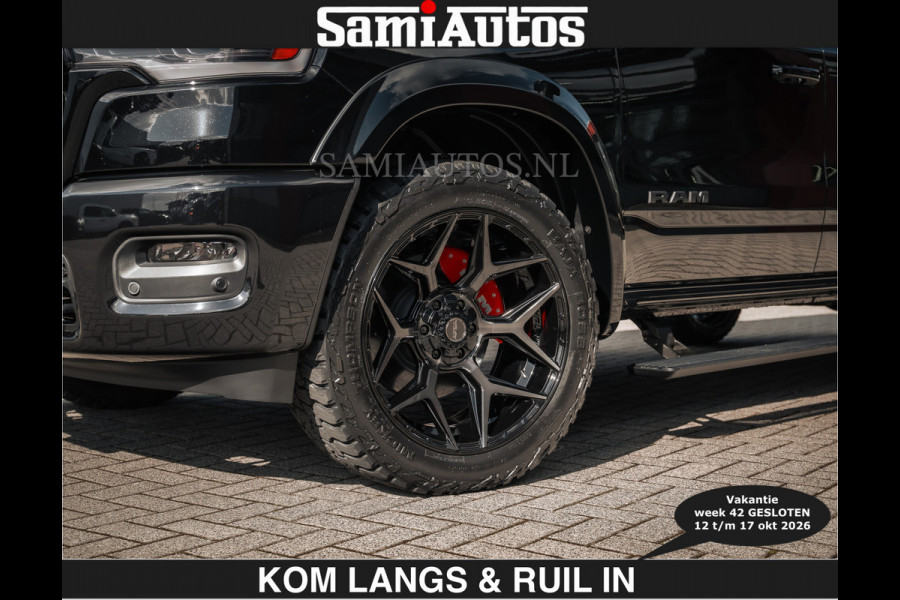 Dodge Ram HULK PACK | Limited 540 PK | €84950,- excl | Massage + Full Option | De Meest Luxe en Volle Pick-Up in zijn Klasse | Hulk Pack i Comfortabele Dubbele Cabine met Royale 5 Zitplaatsen | BPM vrij | Nu Leverbaar uit Voorraad | Voorraad Nr 2357 - 5182 | De specialist in Amerikaanse pick‑ups in Nederland en Europa.