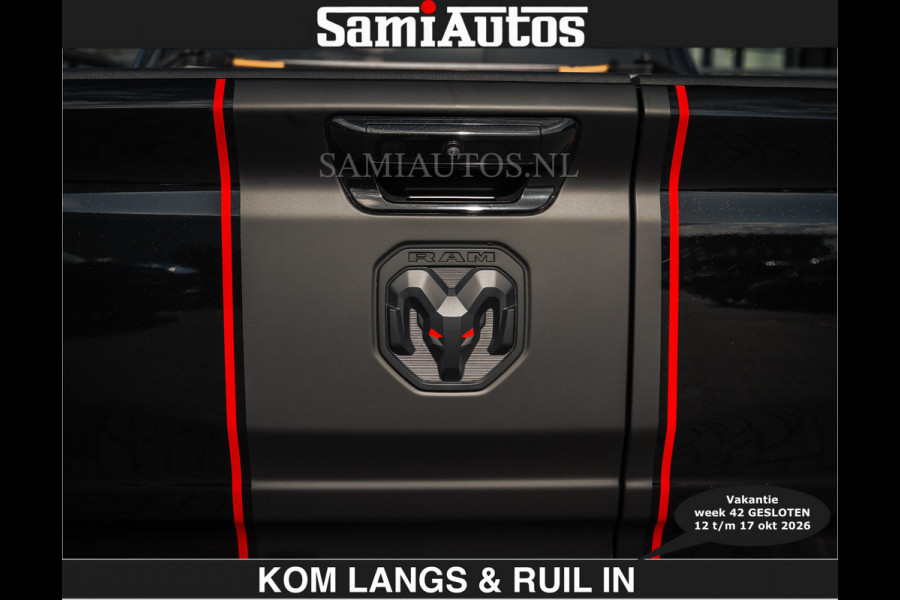 Dodge Ram HULK PACK | Limited 540 PK | €84950,- excl | Massage + Full Option | De Meest Luxe en Volle Pick-Up in zijn Klasse | Hulk Pack i Comfortabele Dubbele Cabine met Royale 5 Zitplaatsen | BPM vrij | Nu Leverbaar uit Voorraad | Voorraad Nr 2357 - 5182 | De specialist in Amerikaanse pick‑ups in Nederland en Europa.