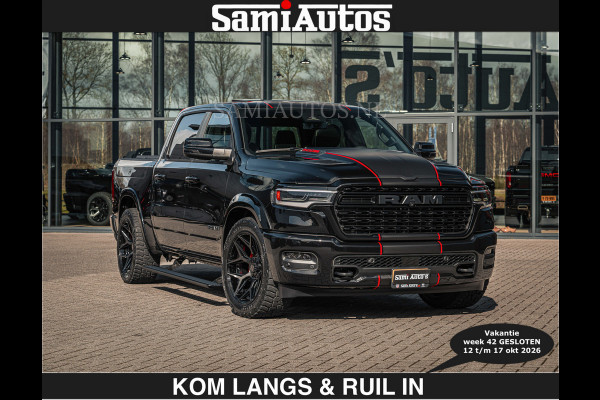 Dodge Ram HULK PACK | Limited 540 PK | €84950,- excl | Massage + Full Option | De Meest Luxe en Volle Pick-Up in zijn Klasse | Hulk Pack i Comfortabele Dubbele Cabine met Royale 5 Zitplaatsen | BPM vrij | Nu Leverbaar uit Voorraad | Voorraad Nr 2357 - 5182 | De specialist in Amerikaanse pick‑ups in Nederland en Europa.