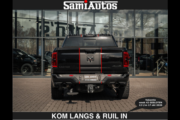Dodge Ram HULK PACK | Limited 540 PK | €84950,- excl | Massage + Full Option | De Meest Luxe en Volle Pick-Up in zijn Klasse | Hulk Pack i Comfortabele Dubbele Cabine met Royale 5 Zitplaatsen | BPM vrij | Nu Leverbaar uit Voorraad | Voorraad Nr 2357 - 5182 | De specialist in Amerikaanse pick‑ups in Nederland en Europa.