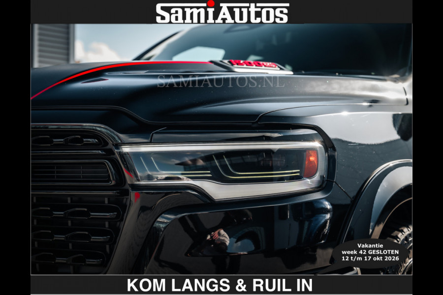 Dodge Ram HULK PACK | Limited 540 PK | €84950,- excl | Massage + Full Option | De Meest Luxe en Volle Pick-Up in zijn Klasse | Hulk Pack i Comfortabele Dubbele Cabine met Royale 5 Zitplaatsen | BPM vrij | Nu Leverbaar uit Voorraad | Voorraad Nr 2357 - 5182 | De specialist in Amerikaanse pick‑ups in Nederland en Europa.