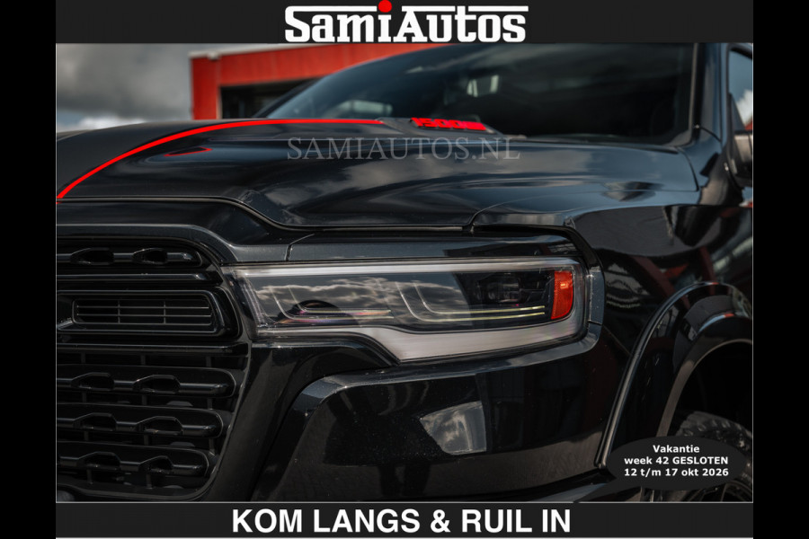 Dodge Ram HULK PACK | Limited 540 PK | €84950,- excl | Massage + Full Option | De Meest Luxe en Volle Pick-Up in zijn Klasse | Hulk Pack i Comfortabele Dubbele Cabine met Royale 5 Zitplaatsen | BPM vrij | Nu Leverbaar uit Voorraad | Voorraad Nr 2357 - 5182 | De specialist in Amerikaanse pick‑ups in Nederland en Europa.