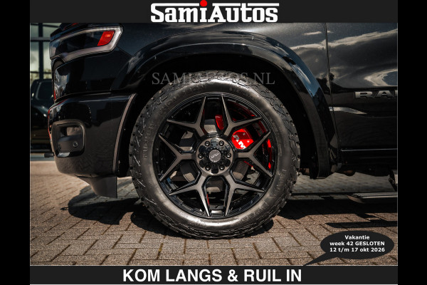Dodge Ram HULK PACK | Limited 540 PK | €84950,- excl | Massage + Full Option | De Meest Luxe en Volle Pick-Up in zijn Klasse | Hulk Pack i Comfortabele Dubbele Cabine met Royale 5 Zitplaatsen | BPM vrij | Nu Leverbaar uit Voorraad | Voorraad Nr 2357 - 5182 | De specialist in Amerikaanse pick‑ups in Nederland en Europa.