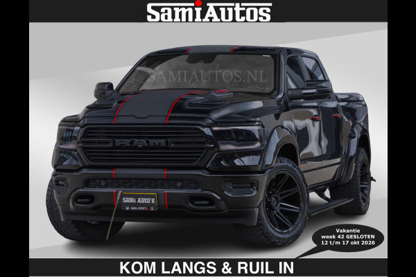 Dodge Ram GT HULK | TRX PACK | 5.7 V8 HEMI | € 66.950,- excl |SCHAKEL FLIPPERS | WIDE BODY | MEGA DIKKE WIELEN | HUD | PANO | CREW CAB 5 PERSOONS | DUBBELE CABINE DC |