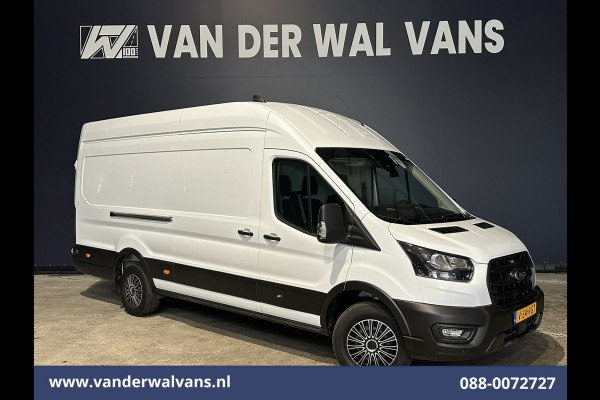 Ford Transit 2.0 TDCI 131pk L4H3 Euro6 Airco | Camera | Cruisecontrol | Verwarmde voorruit Parkeersensoren, Bijrijdersbank