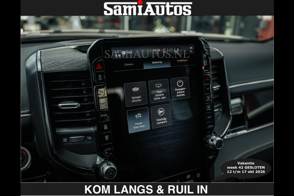 Dodge Ram LIMITED 2027 5.7 V8 HEMI | € 79.950 excl excl | MAXIMAAL UITGERUST | NIEUWE KLEUR Forged Blue Metallic met Ebony Red interior se DUBBELE CABINE | 5 PERSOONS | DC | Allernieuwste Limited 2027 in nieuwe kleur Forged Blue  – volledig uitgerust met alle opties.