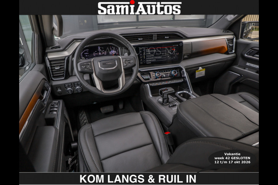 GMC Sierra BLACK OPS DENALI 6.2 V8 426PK Full Option | €84950,- excl | De Meest Luxe Pick-Up in zijn Klasse | Comfortabele Dubbele Cabine met Royale 5 Zitplaatsen | BPM vrij | Nu Leverbaar uit Voorraad | Voorraad Nr 1539  | De specialist in Amerikaanse pick‑ups in Nederland en Europa.