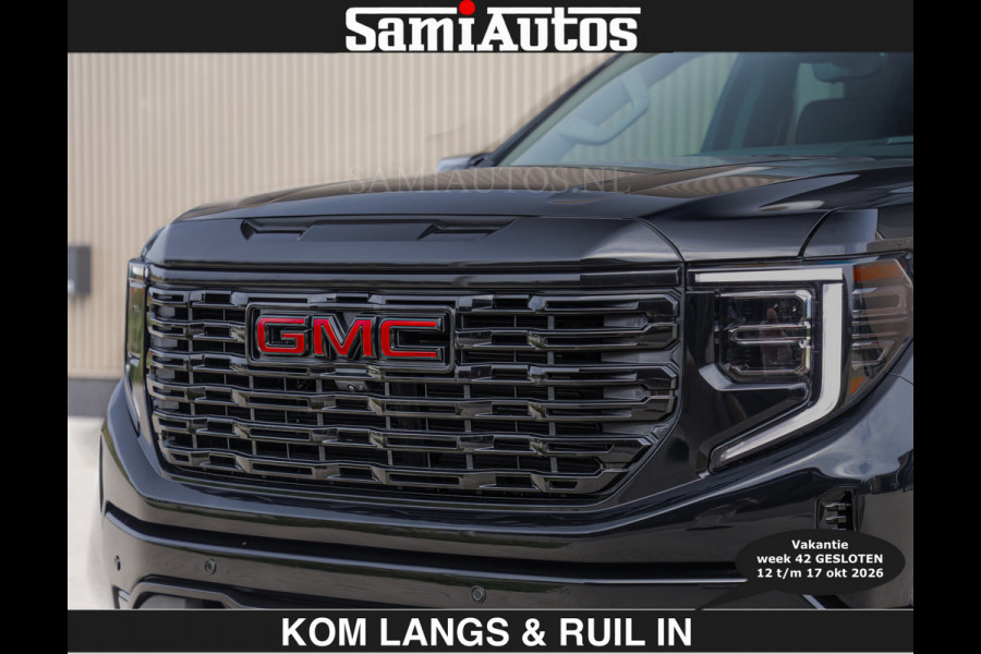 GMC Sierra BLACK OPS DENALI 6.2 V8 426PK Full Option | €84950,- excl | De Meest Luxe Pick-Up in zijn Klasse | Comfortabele Dubbele Cabine met Royale 5 Zitplaatsen | BPM vrij | Nu Leverbaar uit Voorraad | Voorraad Nr 1539  | De specialist in Amerikaanse pick‑ups in Nederland en Europa.