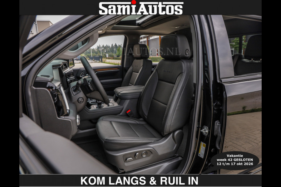 GMC Sierra BLACK OPS DENALI 6.2 V8 426PK Full Option | €84950,- excl | De Meest Luxe Pick-Up in zijn Klasse | Comfortabele Dubbele Cabine met Royale 5 Zitplaatsen | BPM vrij | Nu Leverbaar uit Voorraad | Voorraad Nr 1539  | De specialist in Amerikaanse pick‑ups in Nederland en Europa.