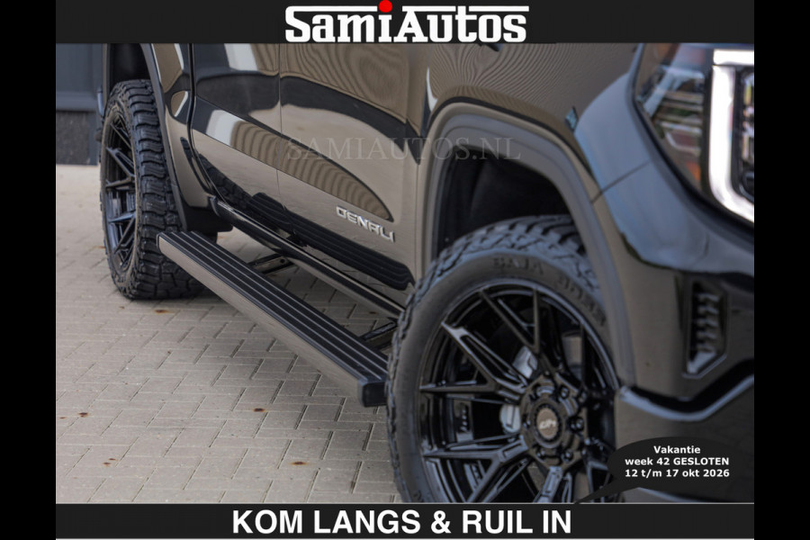 GMC Sierra BLACK OPS DENALI 6.2 V8 426PK Full Option | €84950,- excl | De Meest Luxe Pick-Up in zijn Klasse | Comfortabele Dubbele Cabine met Royale 5 Zitplaatsen | BPM vrij | Nu Leverbaar uit Voorraad | Voorraad Nr 1539  | De specialist in Amerikaanse pick‑ups in Nederland en Europa.